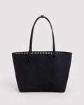 Nylon Reverstible Tote - Black Mix