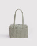 Everyday Cloud Bag - Sage Stripe