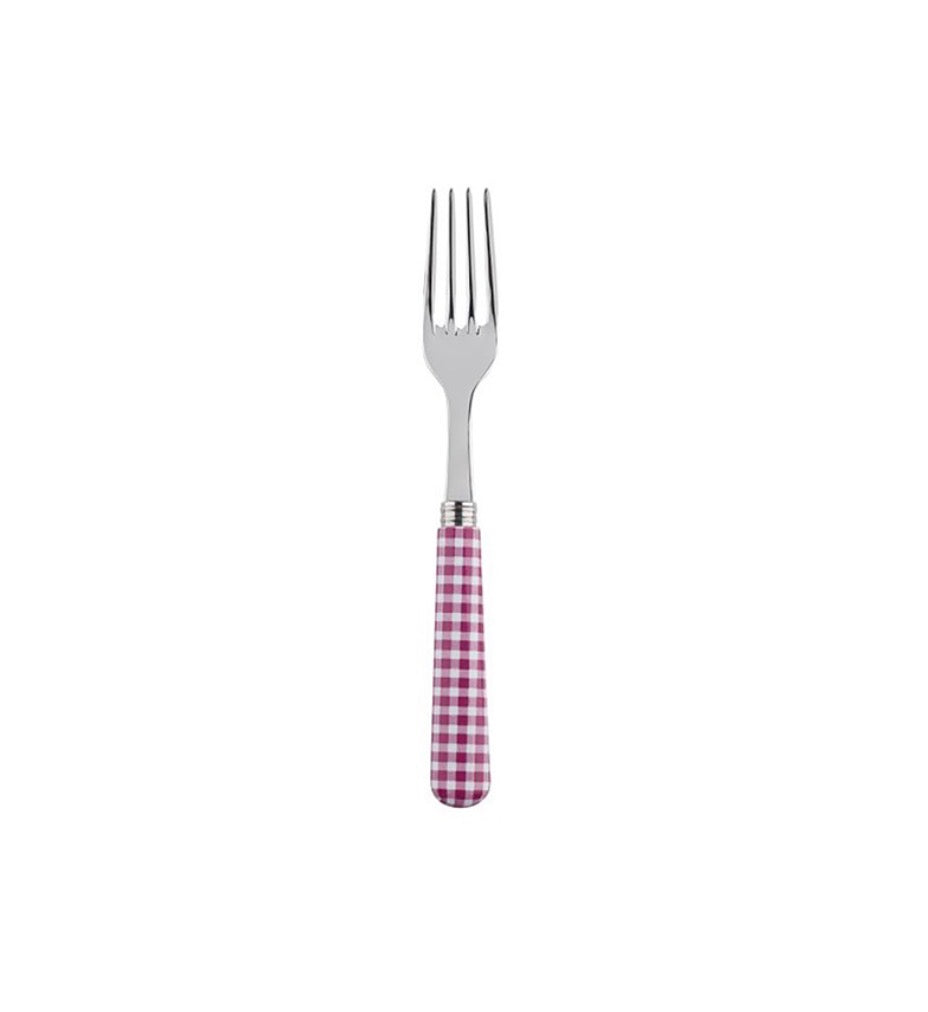 Vichy Gingham Salad Fork