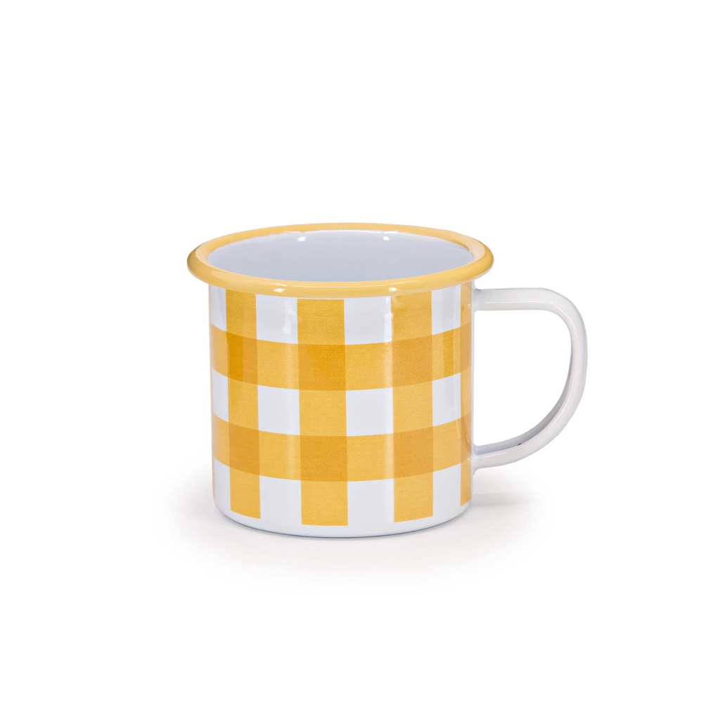 Max Humphrey x CCH Gingham Mug - Yellow