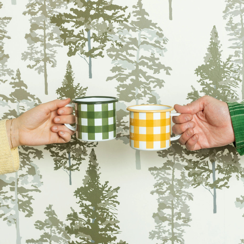Max Humphrey x CCH Gingham Mug - Yellow