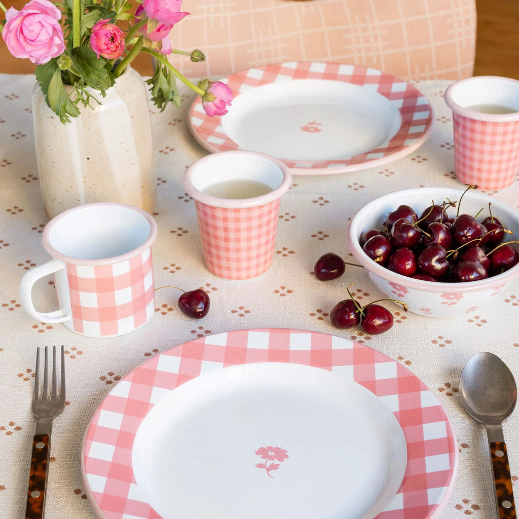 Max Humphrey x CCH Gingham Mug - Pink