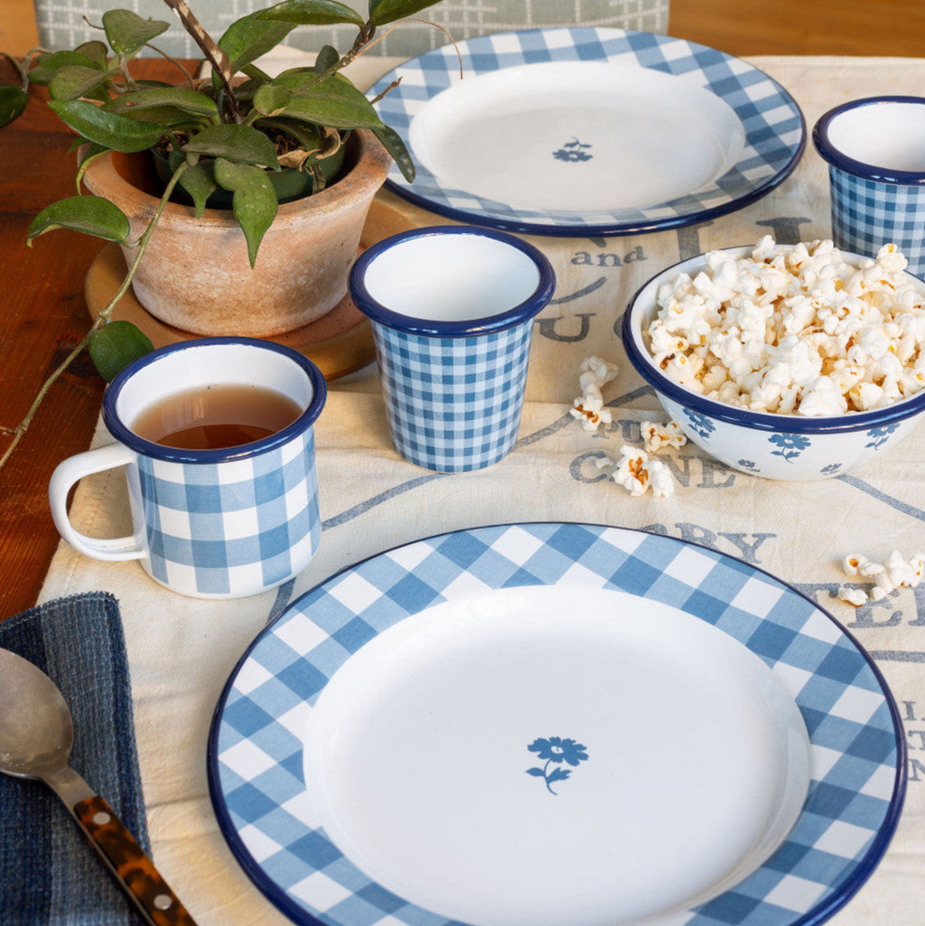 Max Humphrey x CCH Gingham Mug - Blue