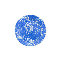 Splatter Salad Plate - Blue