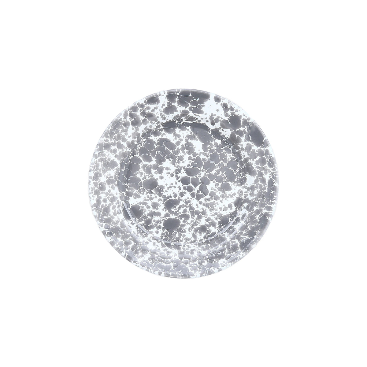 Splatter Salad Plate - Grey
