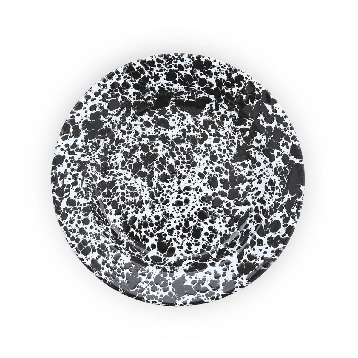 Splatter Dinner Plate - Black