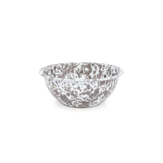 Splatter 20 oz Cereal Bowl - Grey