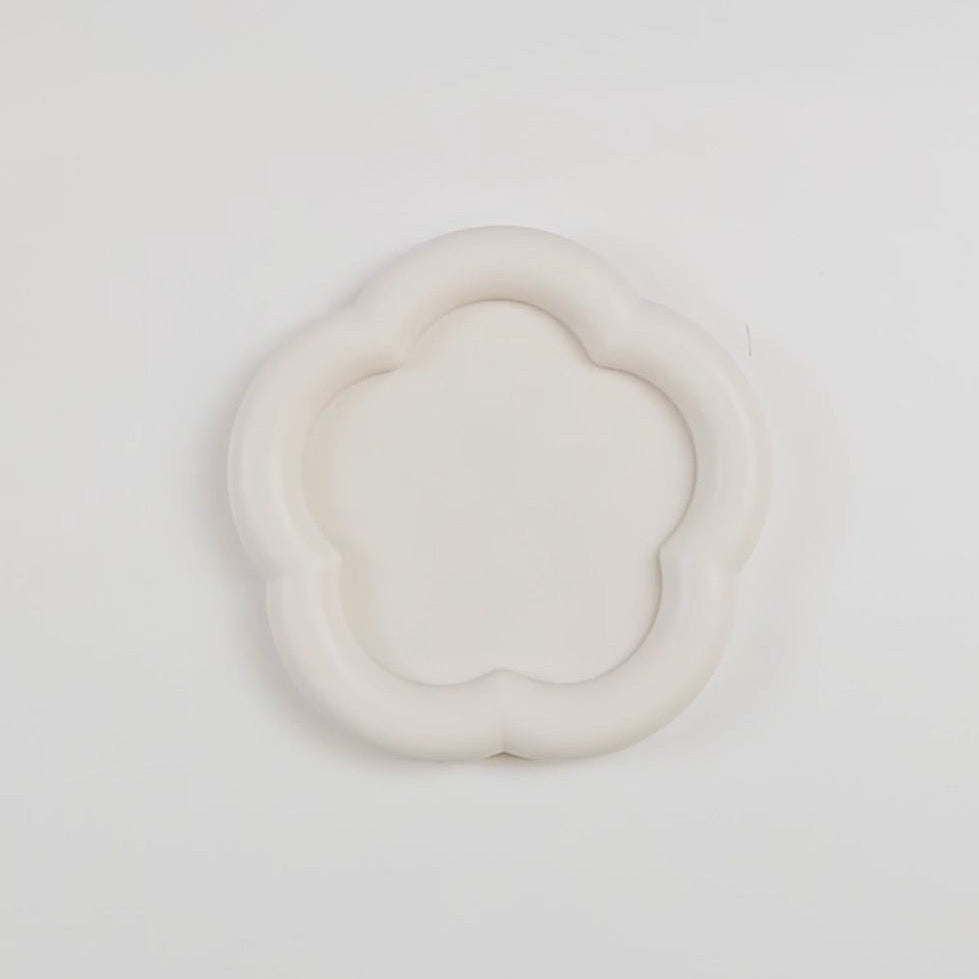Cloud Jewelry Trinket Tray - Flower