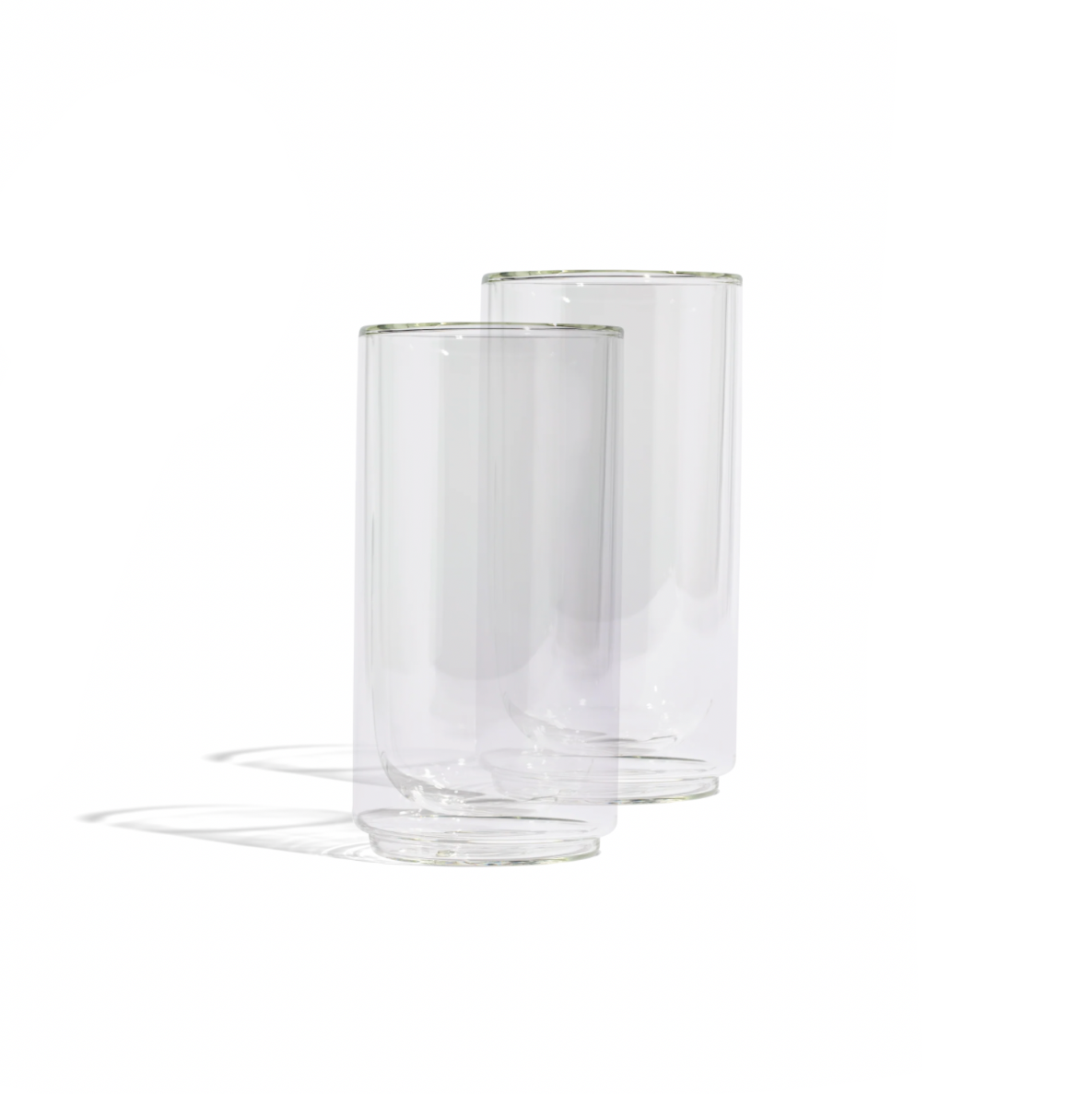 Cove Glass Pint Set of 2 - Clear / 16oz