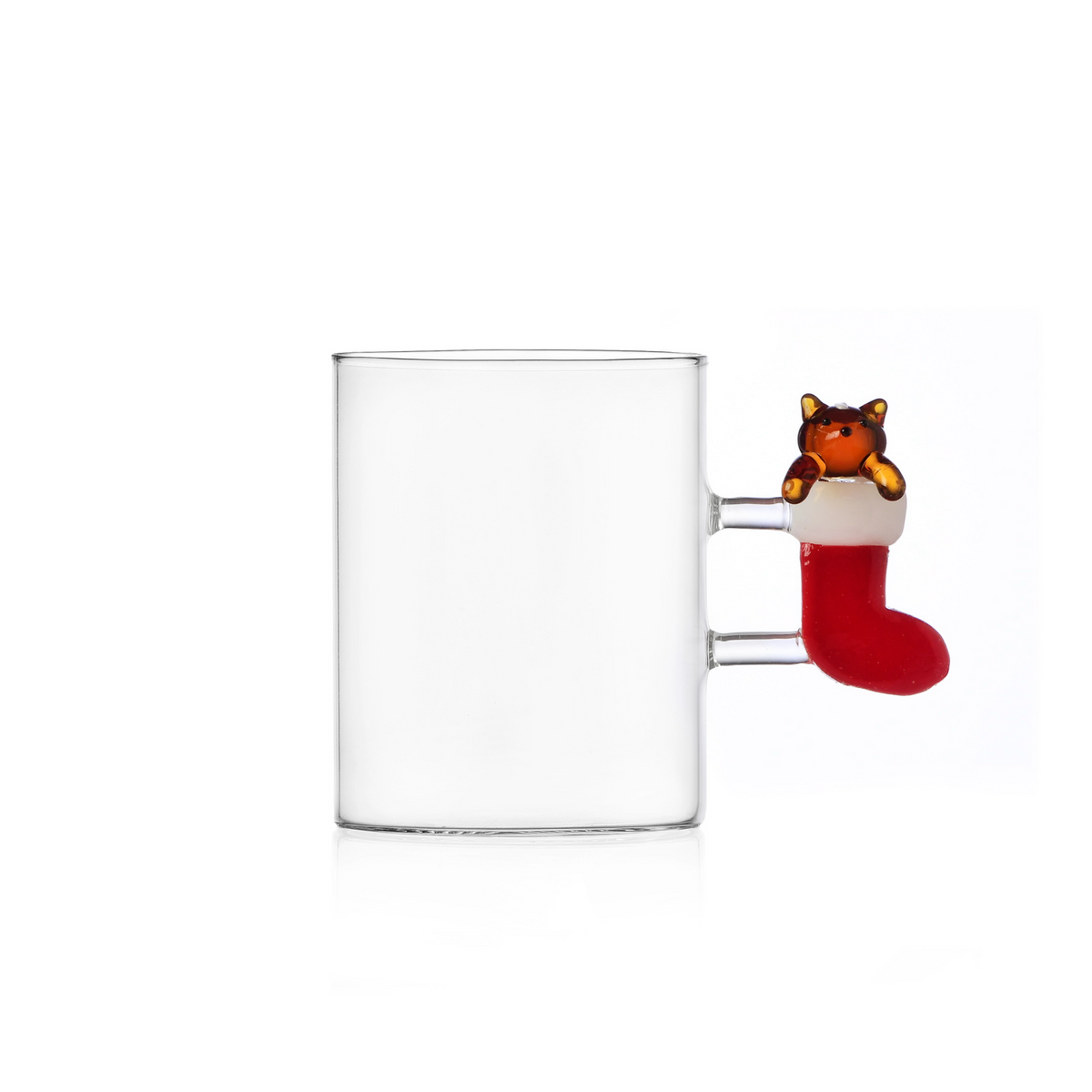 Mug - Amber Cat in Red Sock