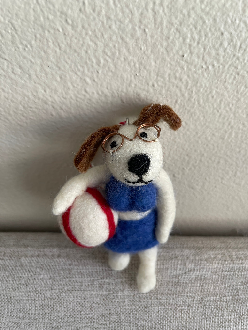 Ball Dog Key Ring
