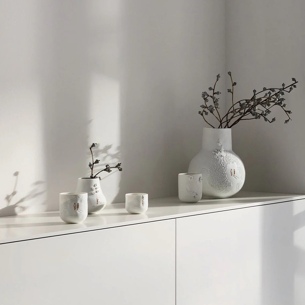 Picture Stories Porcelain Vase - Meadow