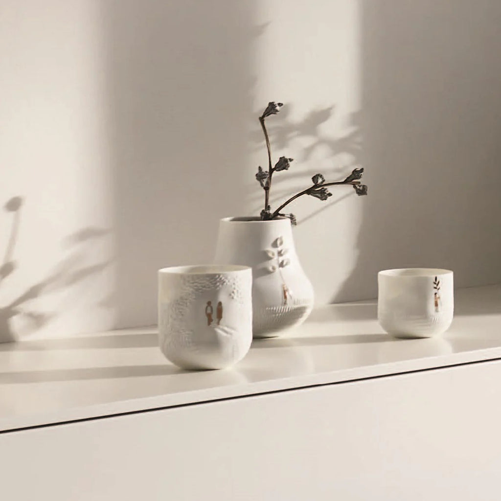 Picture Stories Porcelain Vase - Meadow
