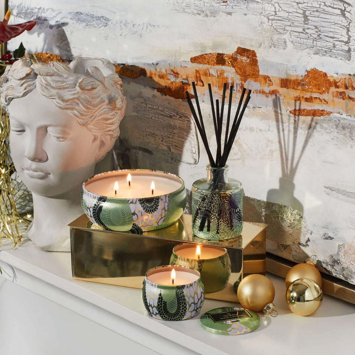 Reed Diffuser - White Cypress
