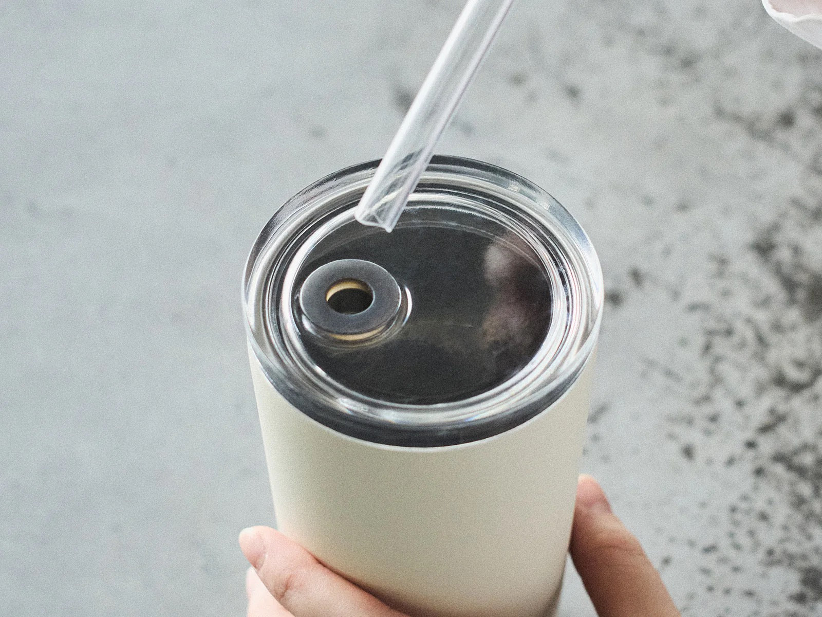 TO GO TUMBLER with straw