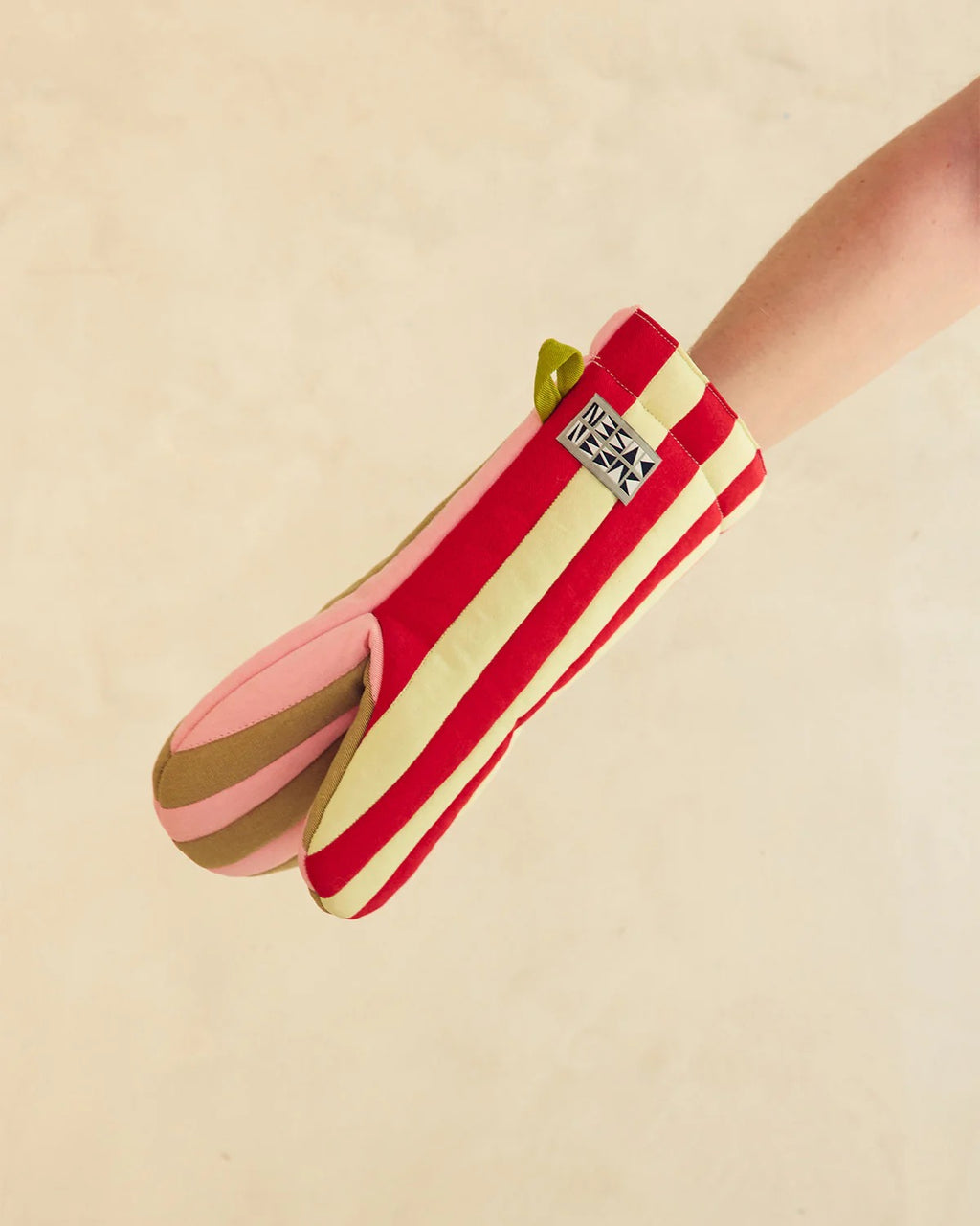 Ladybug Oven Mitt