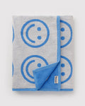 Bath Towel - Sky Blue Happy