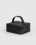 Small Cosmetic Case - Charcoal Ditsy Floral