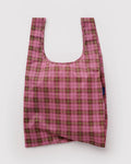 Standard Baggu - Azalea Pink Tartan