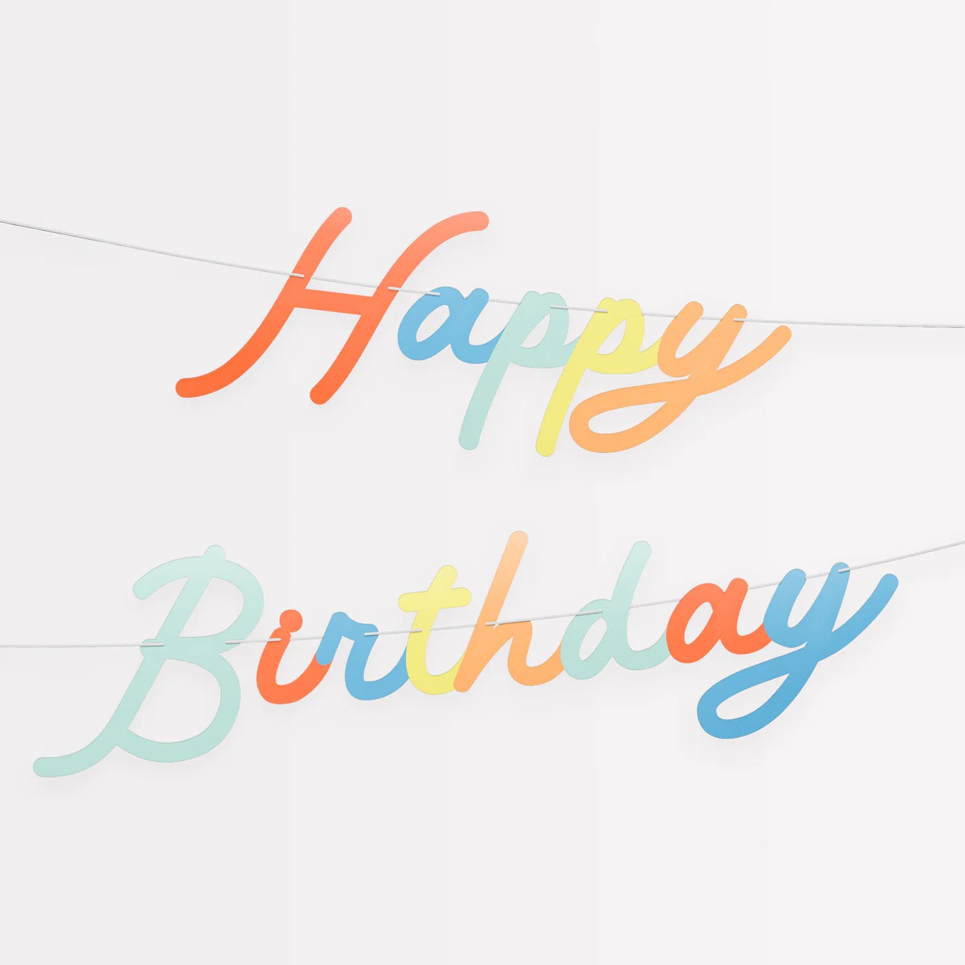 Bright Birthday Garland Set
