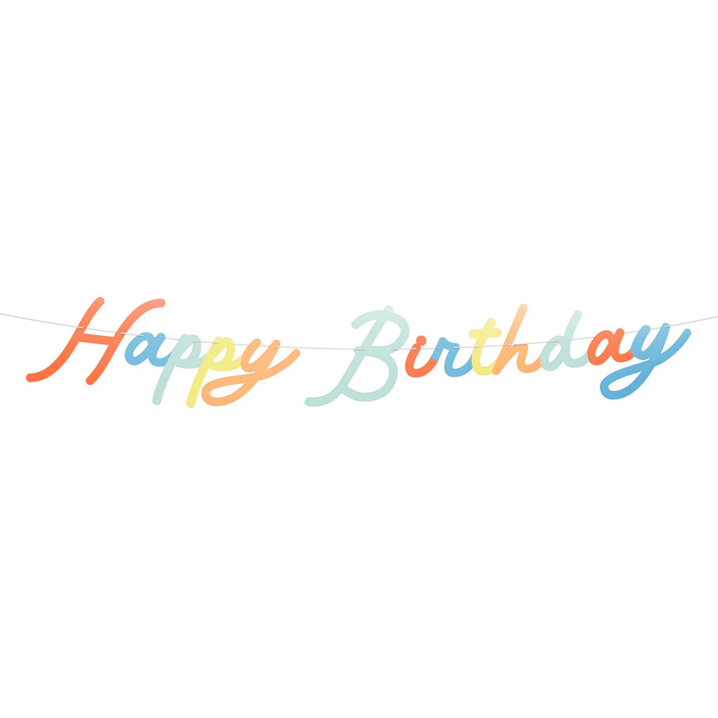 Bright Birthday Garland Set