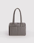 Everyday Cloud Bag - Black and Cream Gingham