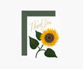 Sunflower Thank You Card