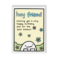 Hey Friend Birthday Card