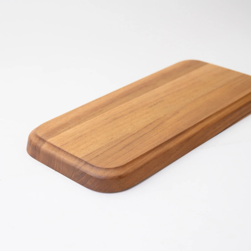 Moon Long Dish - Teak
