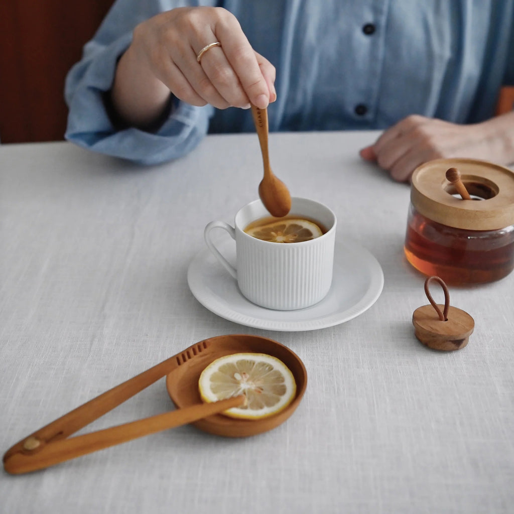 Moon Dish - Teak