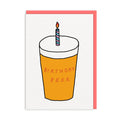 Birthday Beer Greeting Card