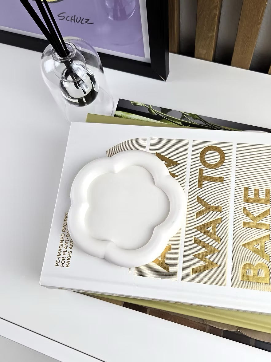Cloud Jewelry Trinket Tray - Flower