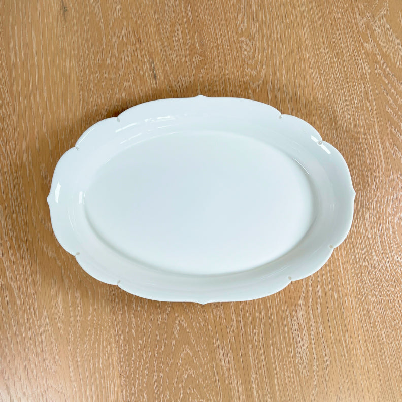 Peony Oval Plate