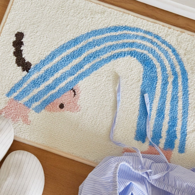 Jacquard Bath Mat - Mind Yoga