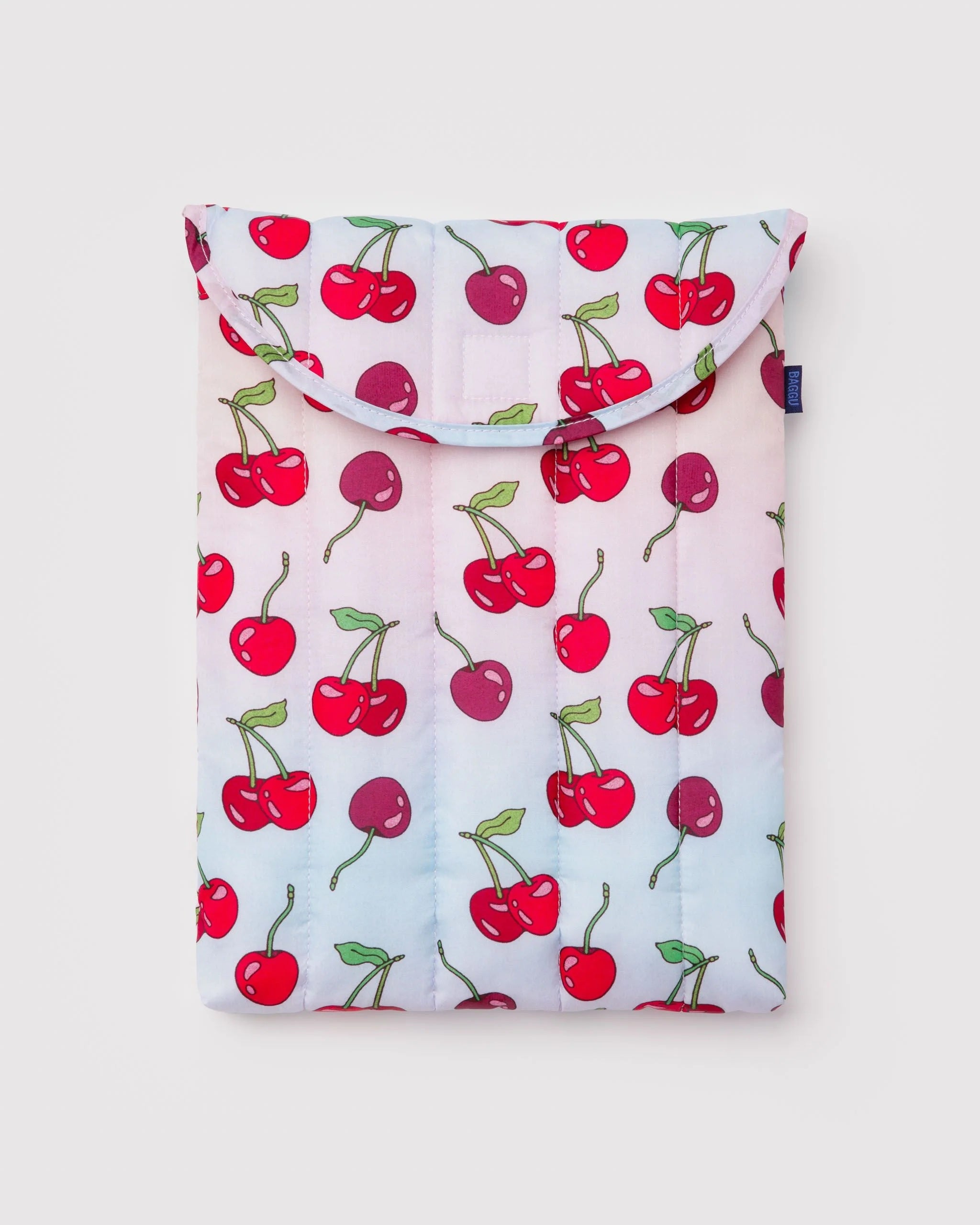 Puffy Laptop Sleeve - Cherries