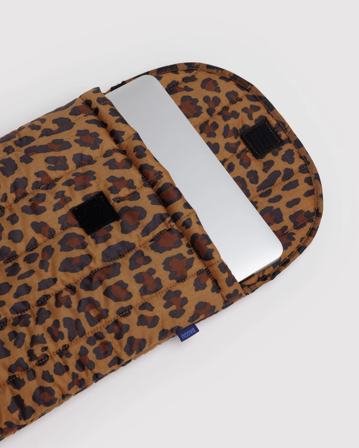 Puffy Laptop Sleeve - Leopard