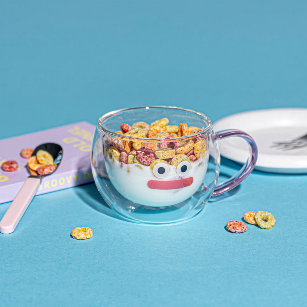 Double Walled Mug - Pink Face