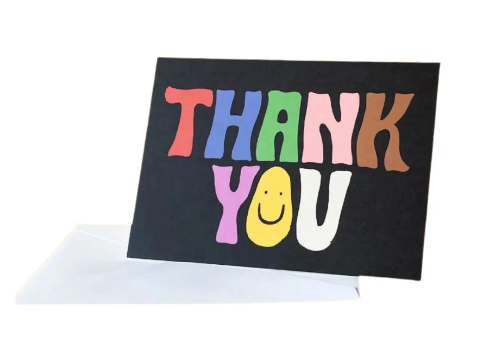 Groovy Thank You Notecard