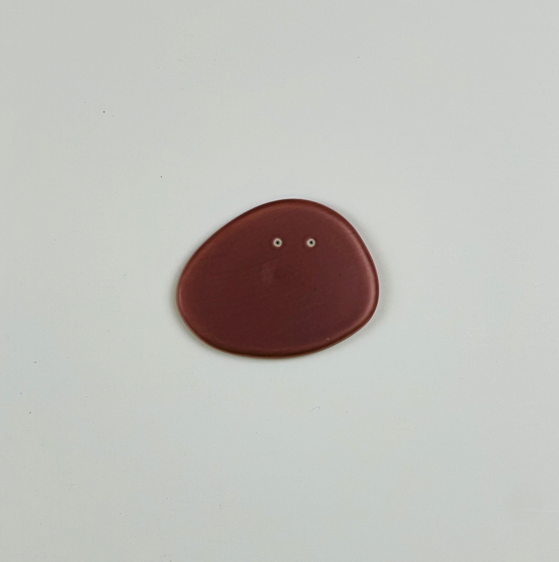 Lazy Bug Spoon Rest - Red Bean