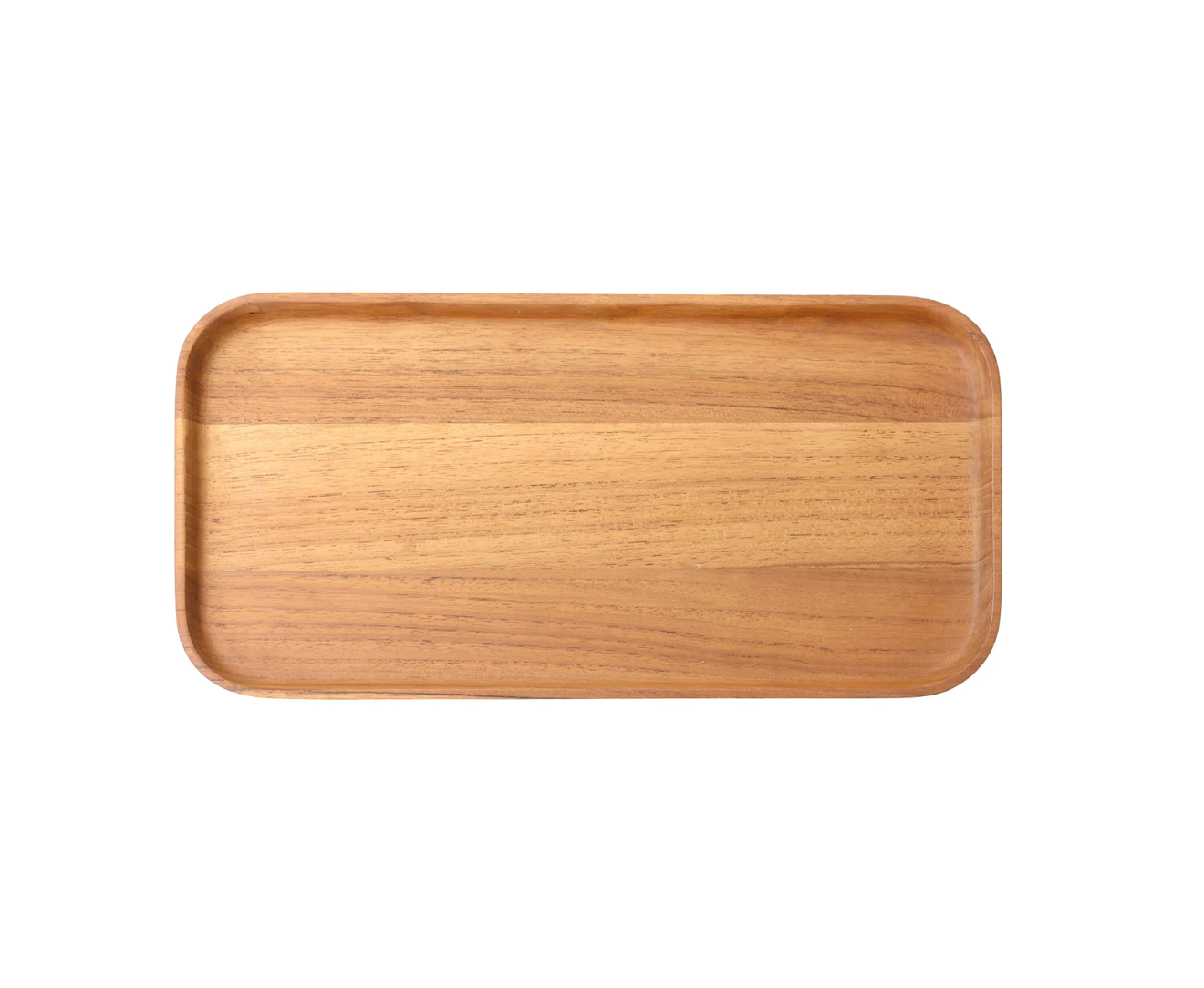 Moon Long Dish - Teak