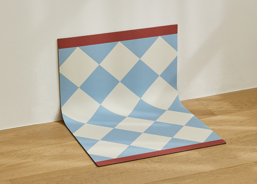 Diatomaceous Earth Bath Mat - Classic Tile
