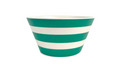 Stripe Bowl Green