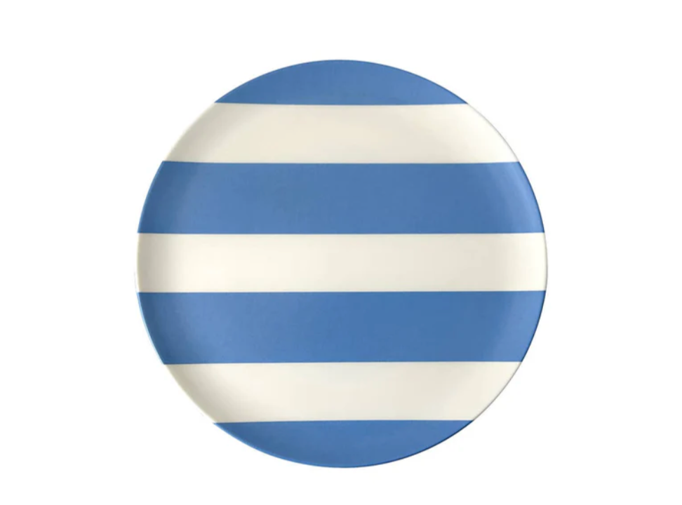 Naples Blue Stripe Side Plate