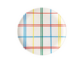 Plaid Side Plate