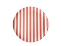 Red Stripe Side Plate