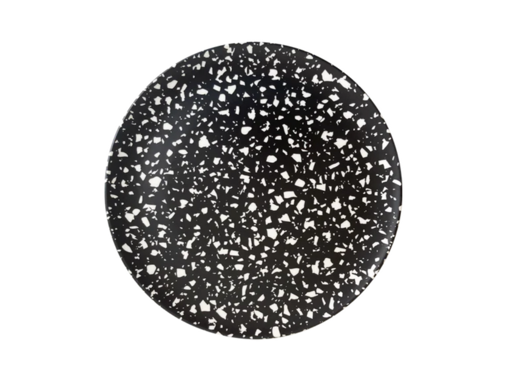 Terrazzo Black Side Plate