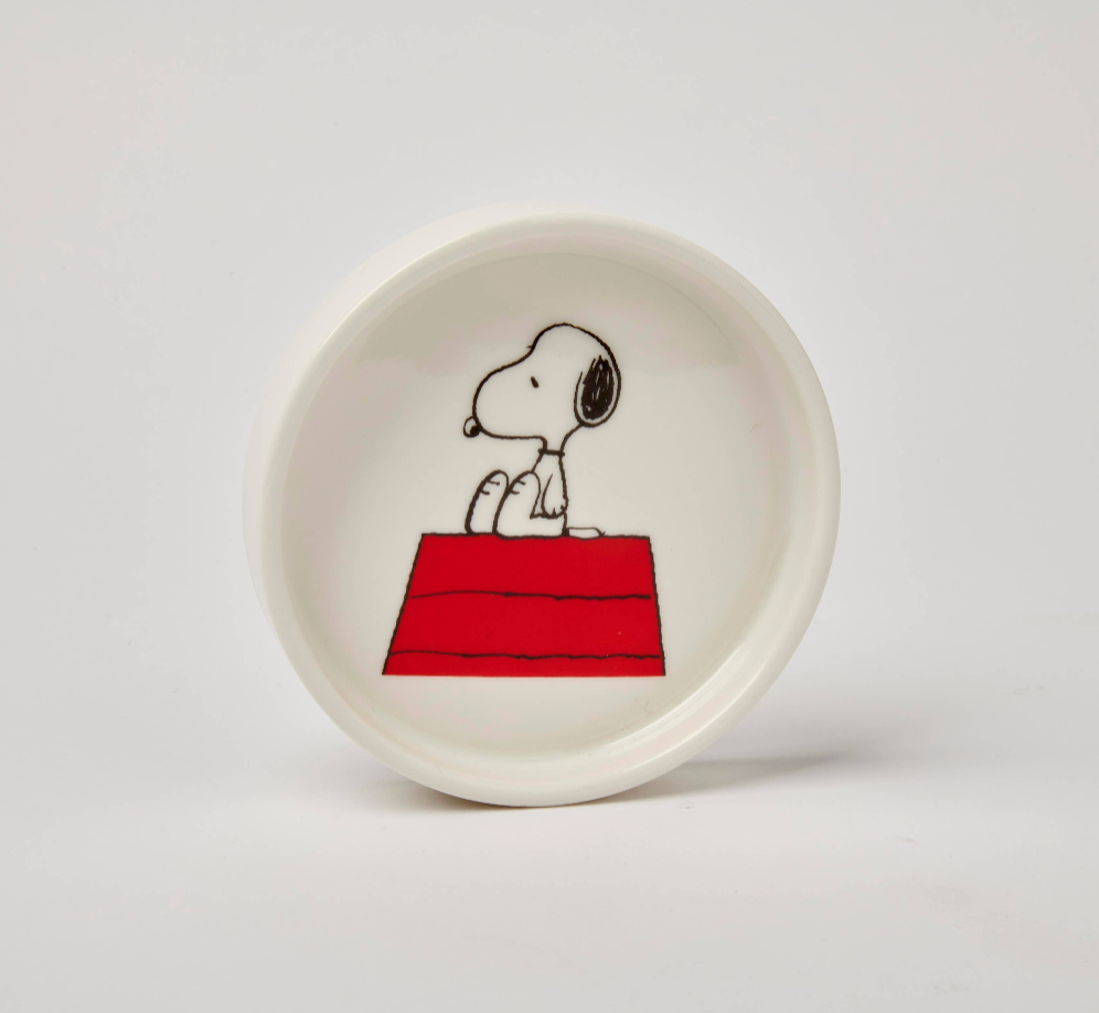 Peanuts Round Trinket Dish - Home Sweet Home