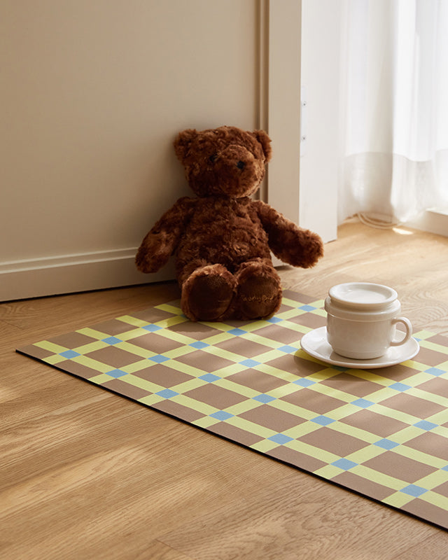 Diatomaceous Earth Mat - Teddy Check