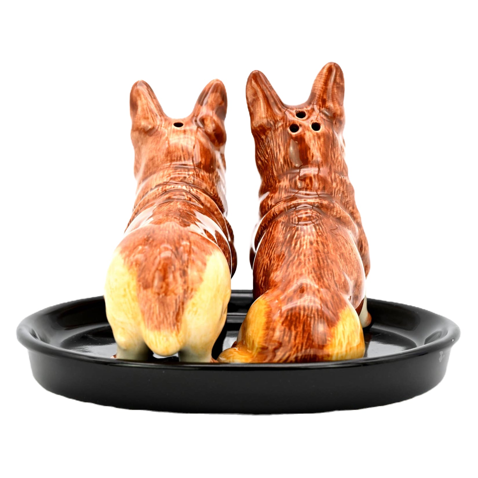 Salt and Pepper Shaker - Brown Corgi image 2