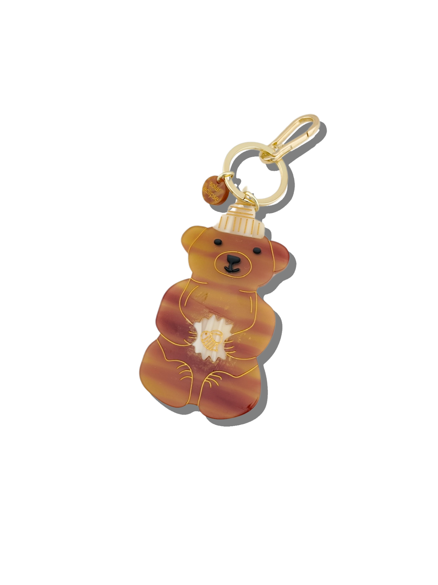Honey Bear Bag Charm